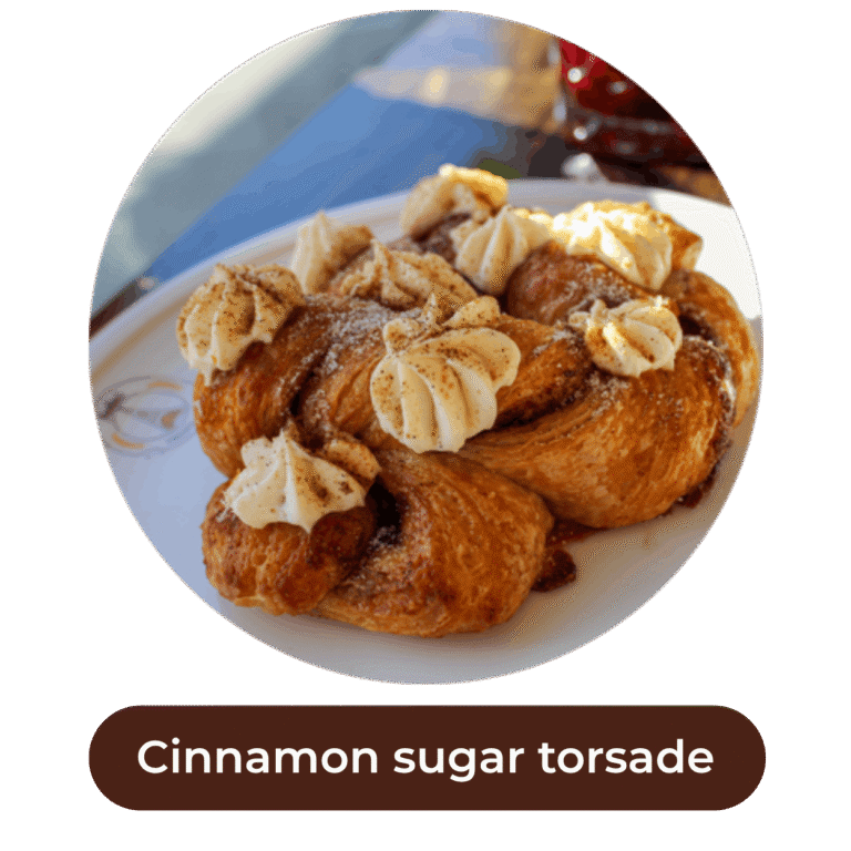 Cinnamon sugar torsade - Best Seller