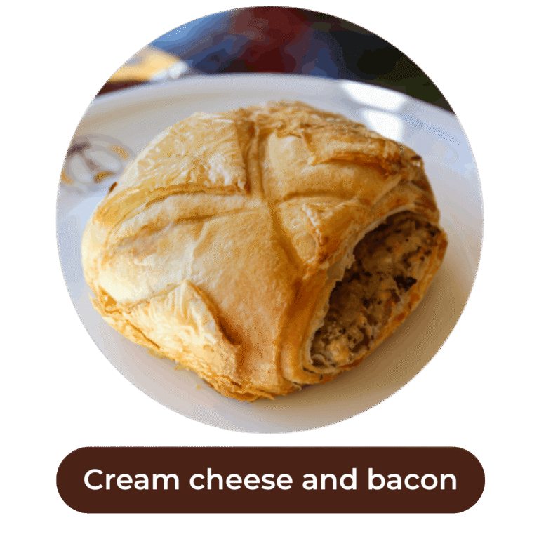 Cream cheese and bacon - Best Seller
