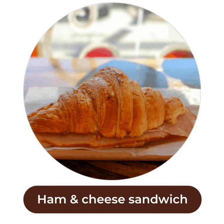 Ham & cheese sandwich - Best Seller